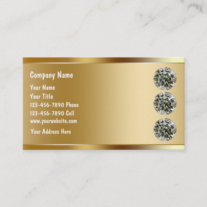 Jewelry Business Cards