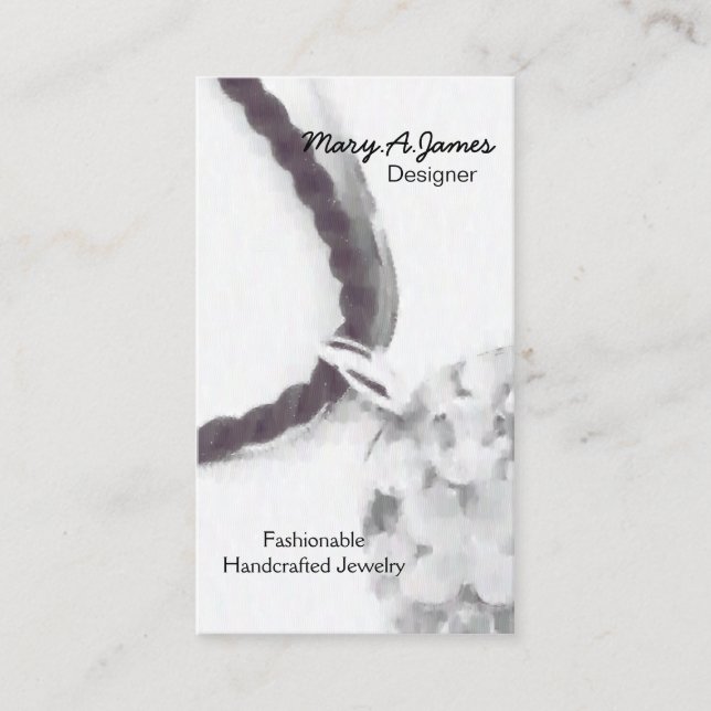 Jewelry  Business Cards (Front)