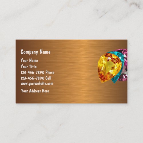 Jewelry Business Cards