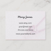 Jewelry  Business Cards (Back)