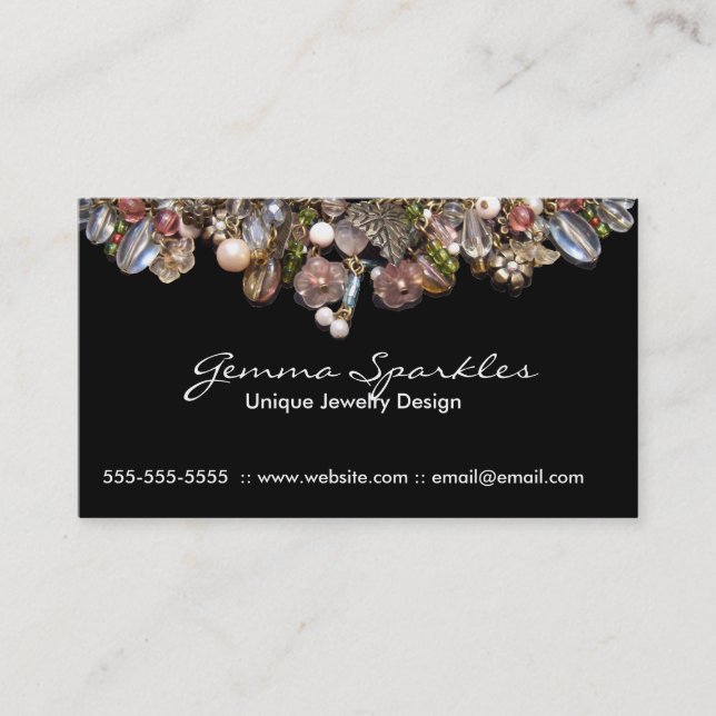Jewelry Business Cards (Front)
