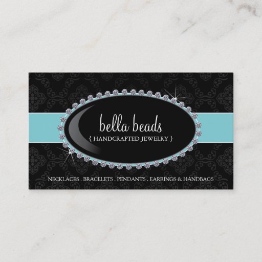 Customizable Jewelry Business Cards