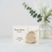 Jewelry  Business Cards (Standing Front)