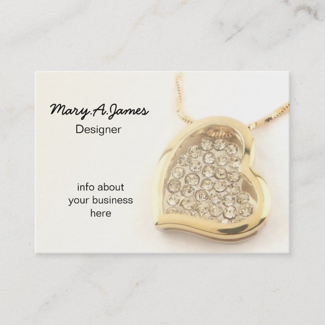 Jewelry  Business Cards (Front)