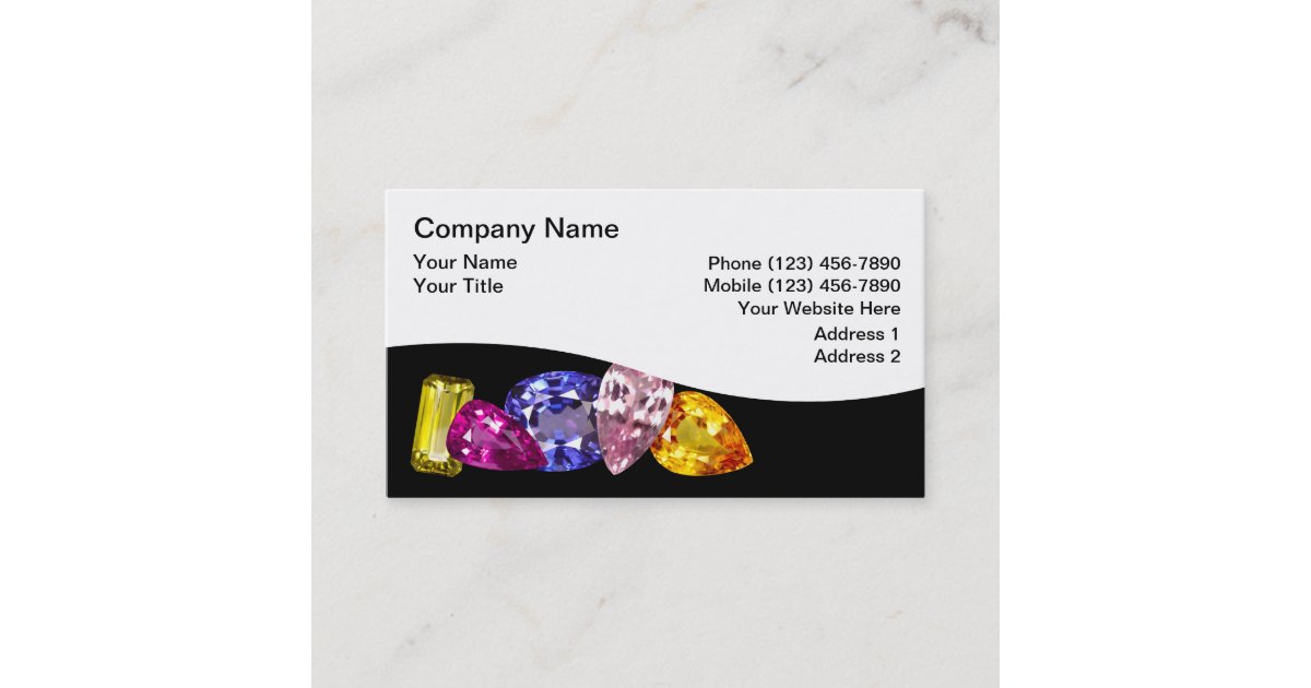 Jewelry Business Cards