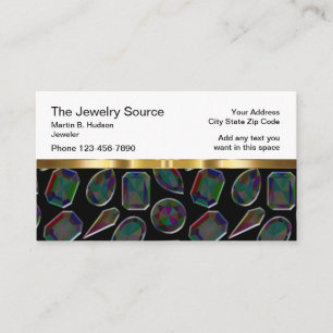 Jewelry Business Classy Design Card