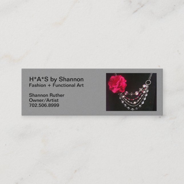 Jewelry Company Business Cards (Front)