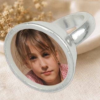 Jewelry custom photo keepsake ring