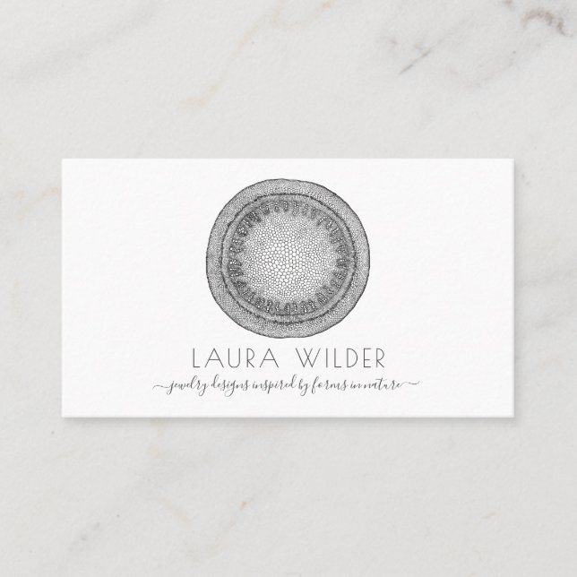Jewelry Designer Business Card (Front)
