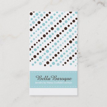Jewelry Designer Business Cards by colourfuldesigns at Zazzle