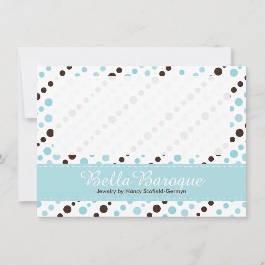 Jewelry Designer Display Sign (Front)