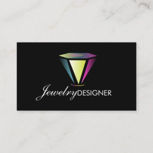 Jewelry Designer Gem Crystal Business Card