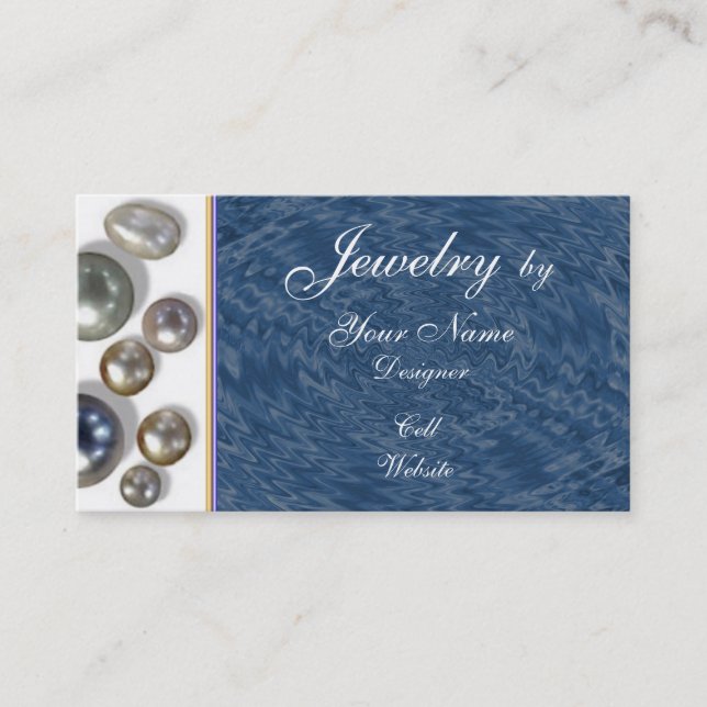 Jewelry Designer(Or?) Business Card (Front)