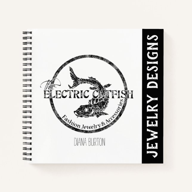 Jewelry Designs Sketch Book (Front)