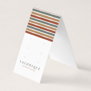 Jewelry Display Abstract Modern Business Card