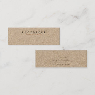 Jewelry Display | Jewelry Earring | Kraft Mini Business Card