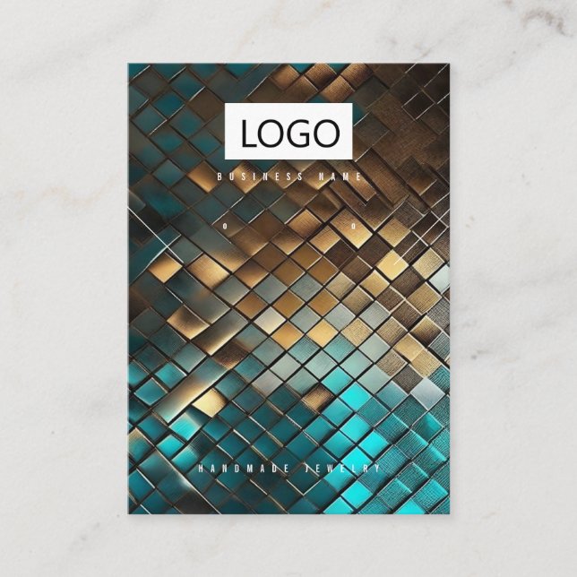 Jewelry Earrings Necklace Bracelet Display Card (Front)