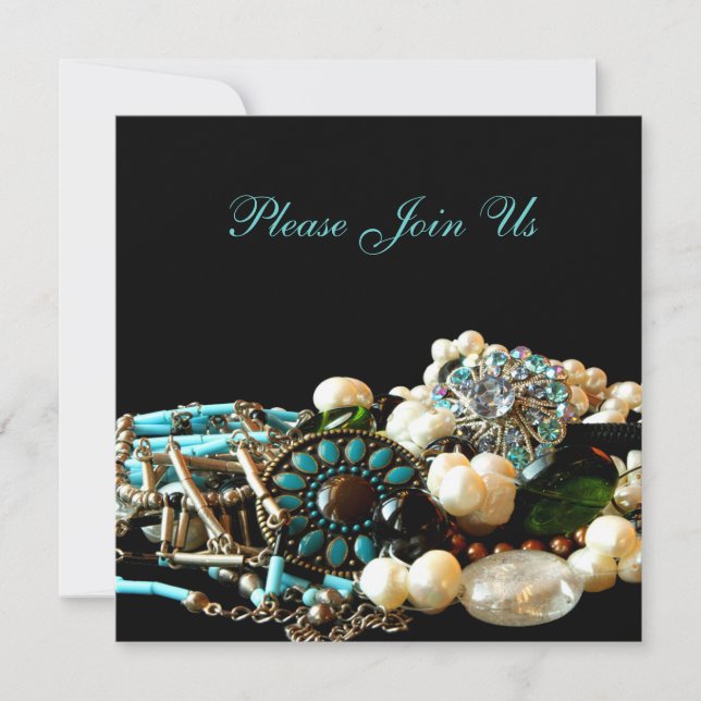 Jewelry Expo Show Invitations (Front)