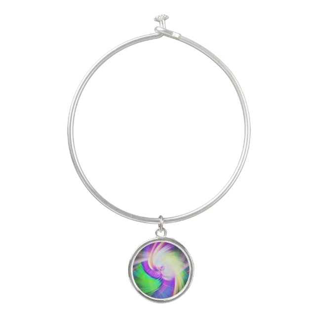 JEWELRY - Fractal Art - Bangle Bracelet (Front)