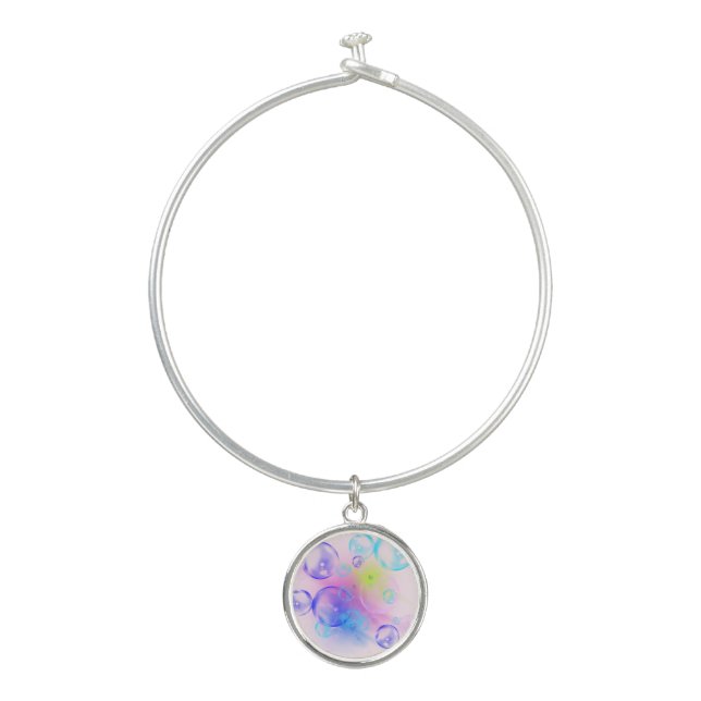 JEWELRY - Fractal Art - Bangle Bracelet (Front)