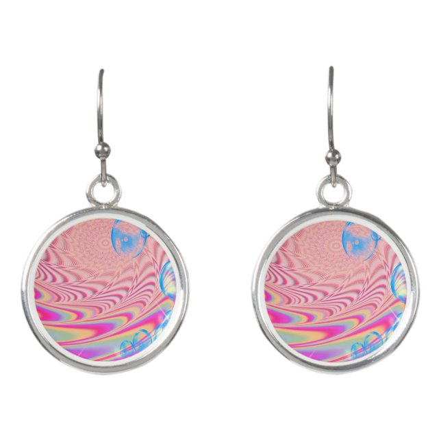 JEWELRY - Fractal Art - Earrings (Front)