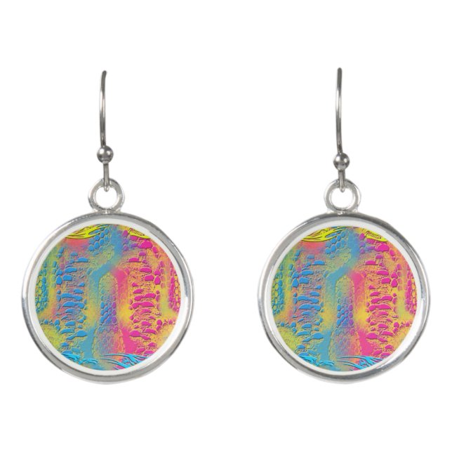 JEWELRY - Fractal Art - Earrings (Front)