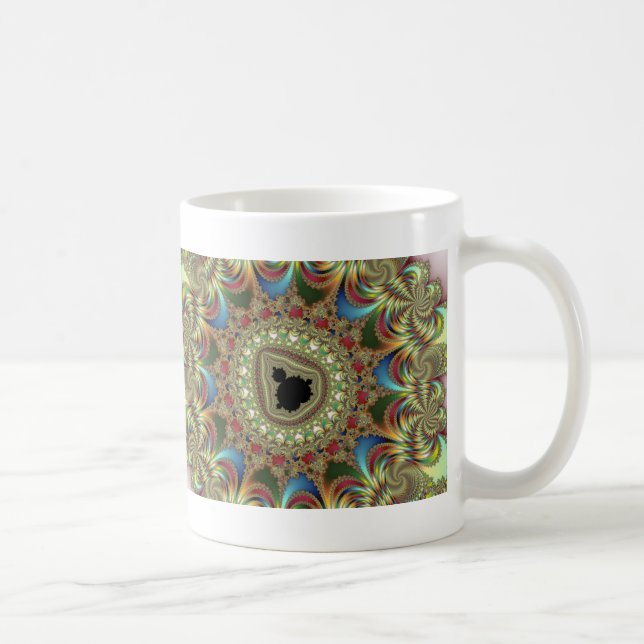 Jewelry Fractal Coffee Mug (Right)