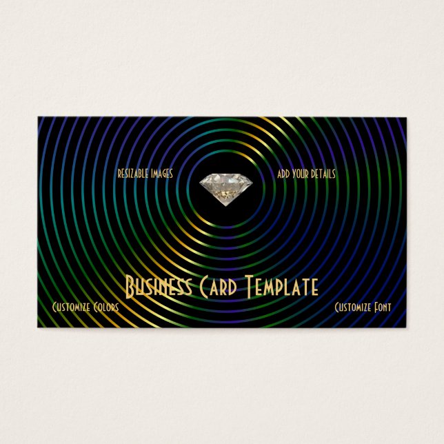 Jewelry Gem Logo Diamond (Front)