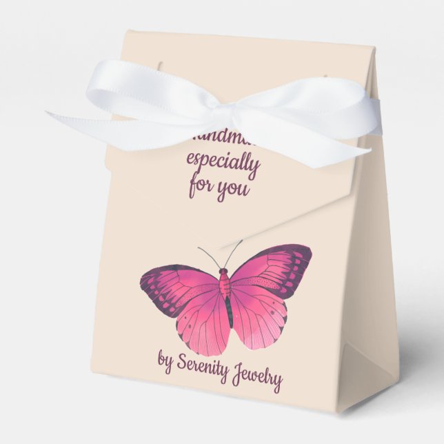 Jewelry Gift Box, Promotional for Handmade Jewelry Favor Boxes (Front Side)