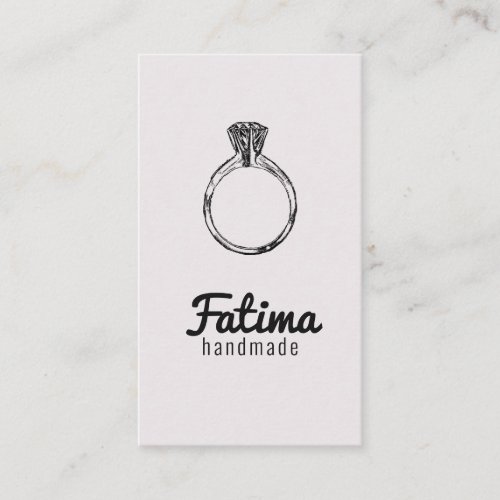 Jewelry Handmade Store Shop Business Card