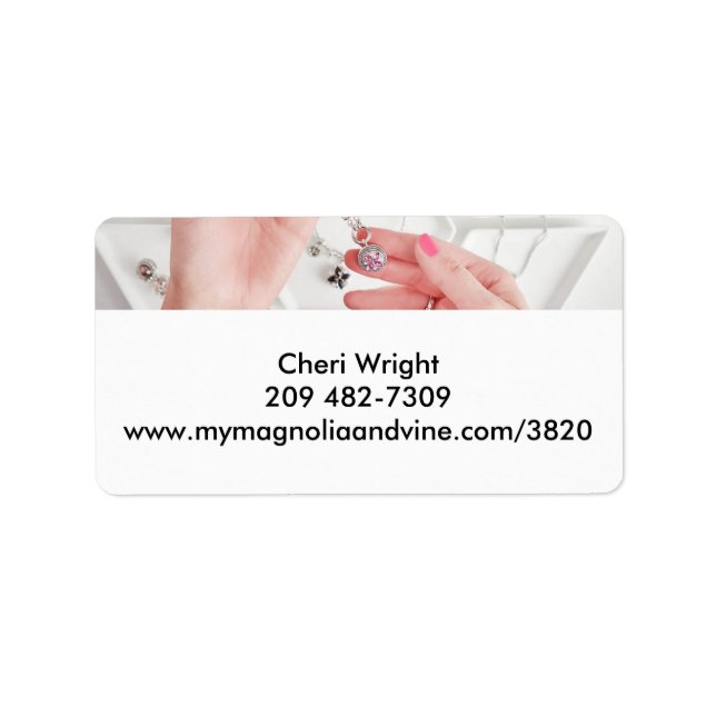 Jewelry Label (Front)