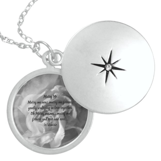 JEWELRY LOCKET WEDDING ENGAGEMENTS (Front)