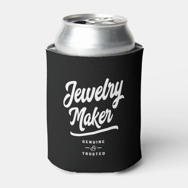 Jewelry Maker Job Title Gift Can Cooler (Can Front)