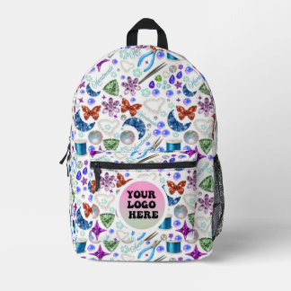 Jewelry Making & Beading Gift crafter Printed Backpack