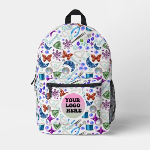 Jewelry Making & Beading Gift crafter Printed Backpack