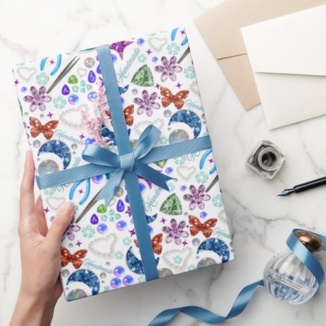 Jewelry Making & Beading Gift crafter Wrapping Paper (Gifting)