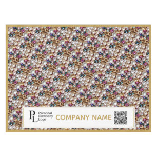 Jewelry Market Stall Promotional Craft Fair Gems Tablecloth