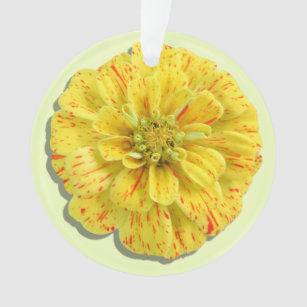 Jewelry - Pendant - Candy Stripe Zinnia Ornament