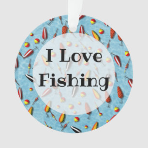 Jewelry - Pendant - Fishing Bobs and Lures Ornament