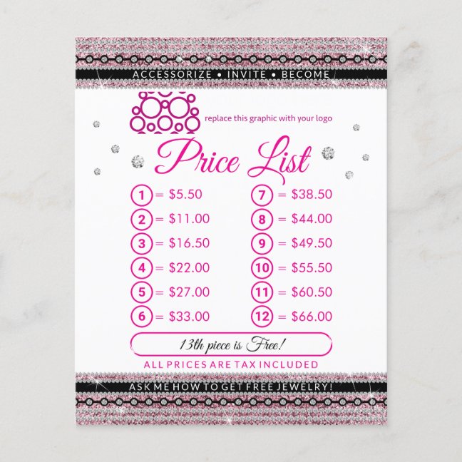 Jewelry Pink Diamond lux Flyer