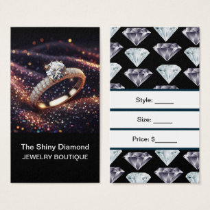 Jewelry Price Tags Diamond Custom Price Tags
