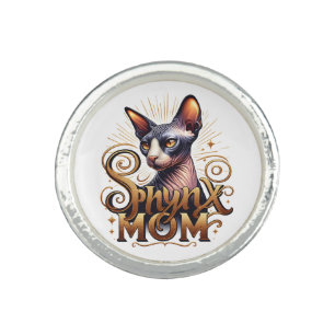 Jewelry Ring Sphynx Cat Mom Mum Gift