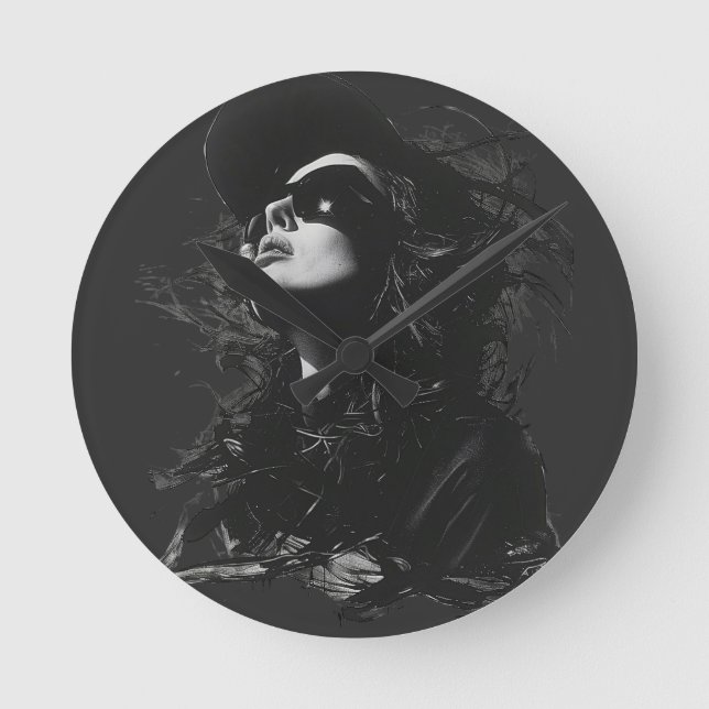 Jewelry Round Clock (Front)