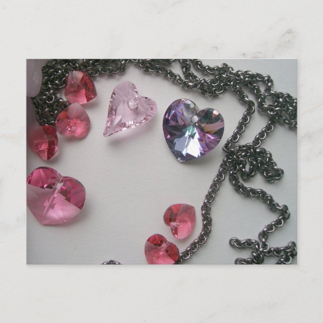 Jewelry Show Invitation Postcard (Front)