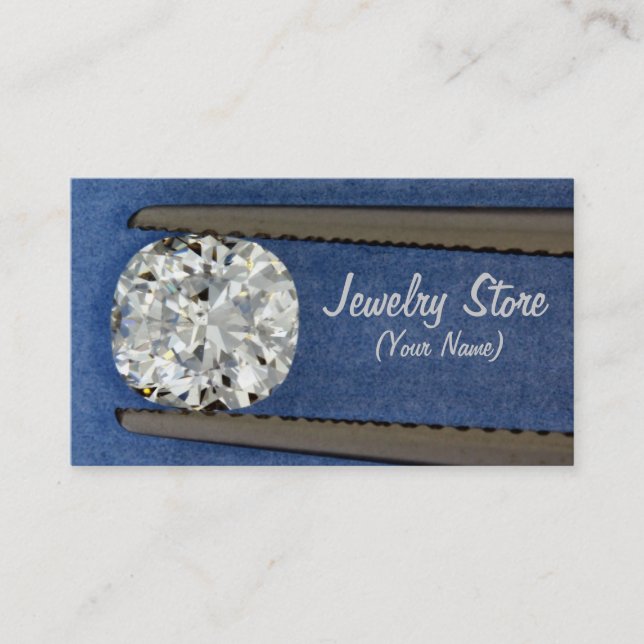Jewelry Store Business Card (Front)
