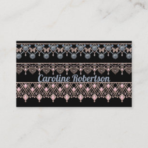 Jewelry store, salon, business card