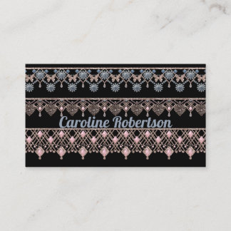 Jewelry store, salon, business card