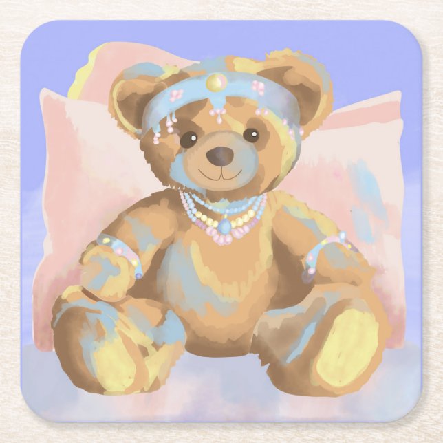 Jewelry Teddy Coaster (Front)