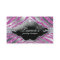 Jewelry Zebra Business Card Sparkle SB Pink