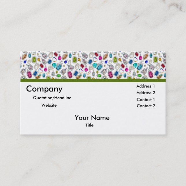 Jewels Business Card (Front)